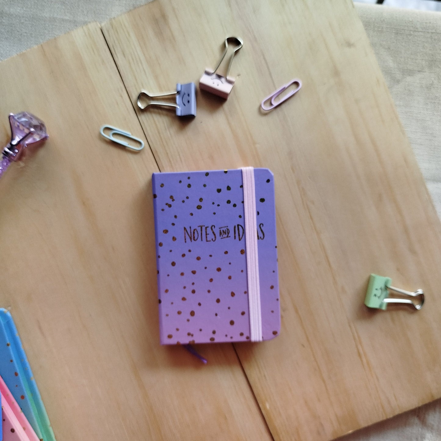 Pocket Sized "Notes and Ideas" Notebook
