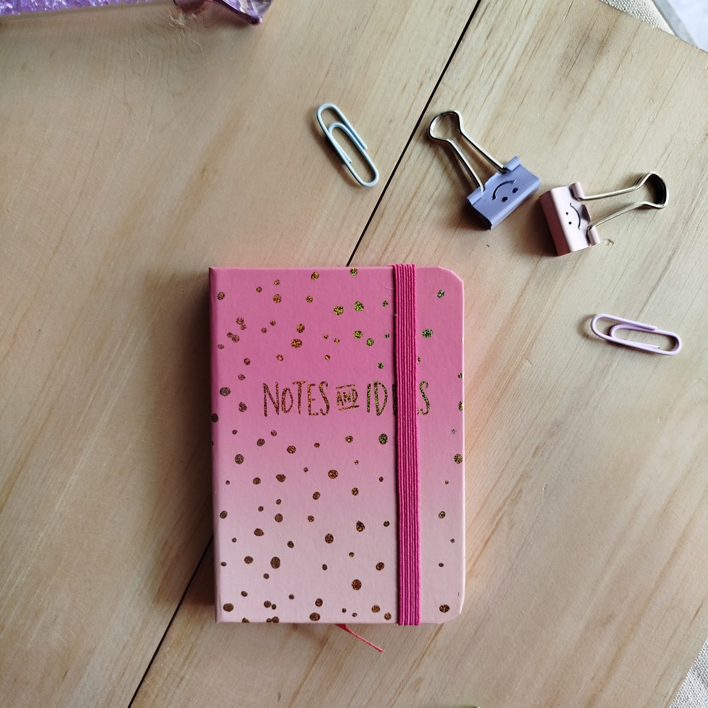 Pocket Sized "Notes and Ideas" Notebook
