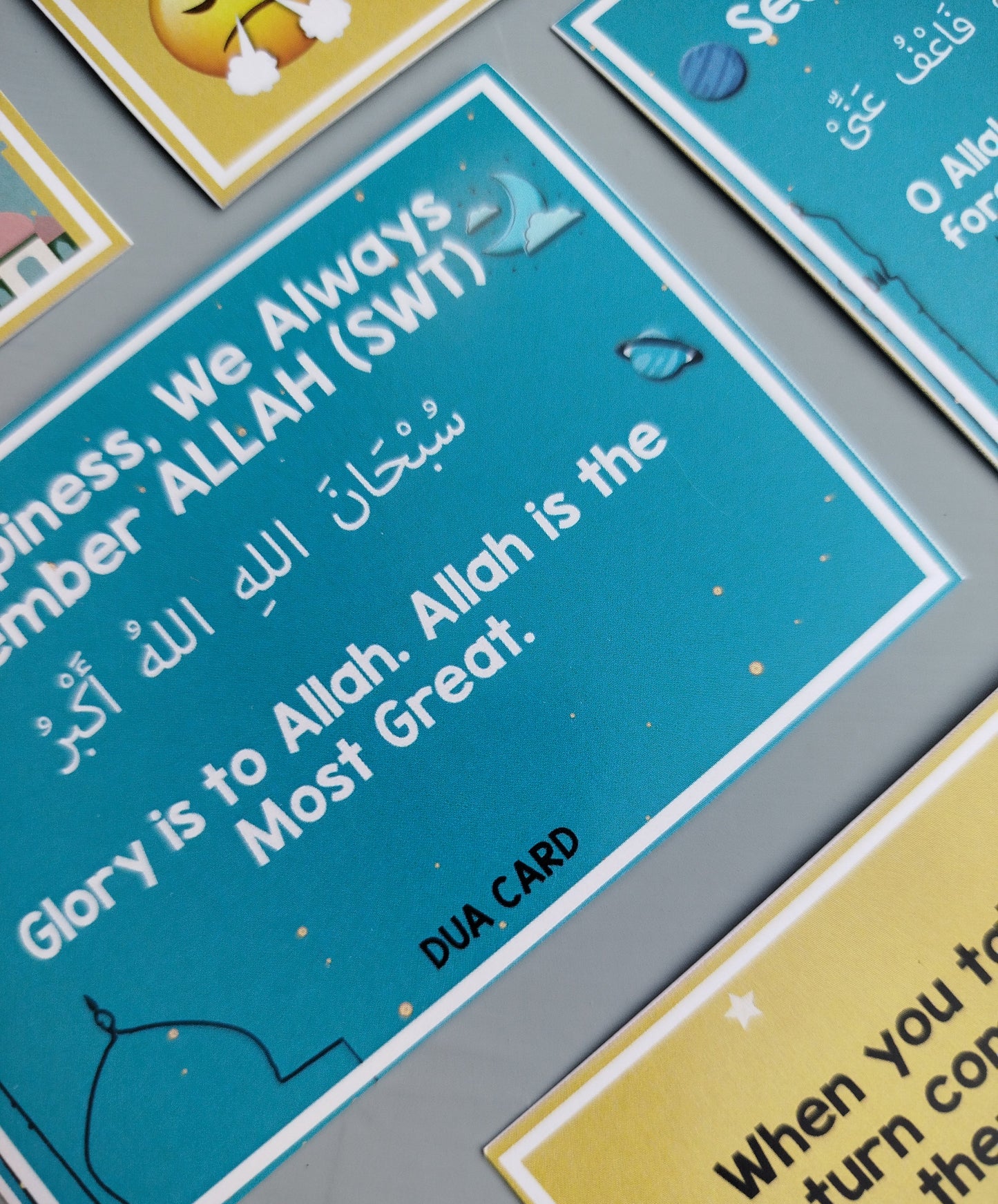 30 Day Ramadan Sunnah, Dua, and Quran Words Cards