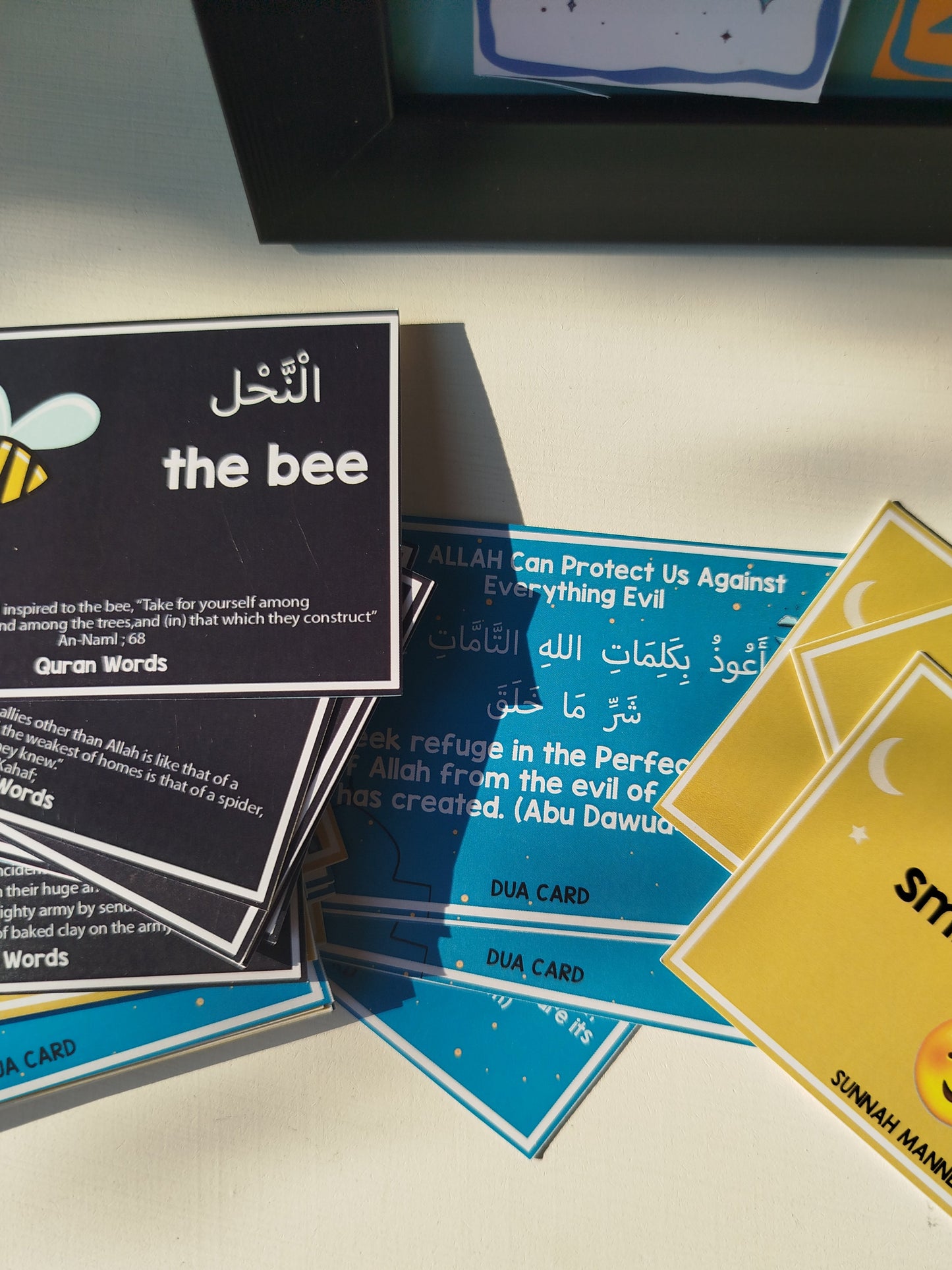 30 Day Ramadan Sunnah, Dua, and Quran Words Cards