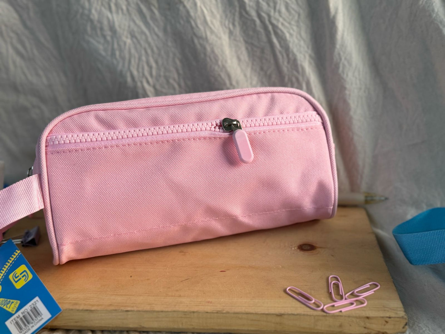 Chunky Pastel Pouch โ Soft Shades, Serious Storage
