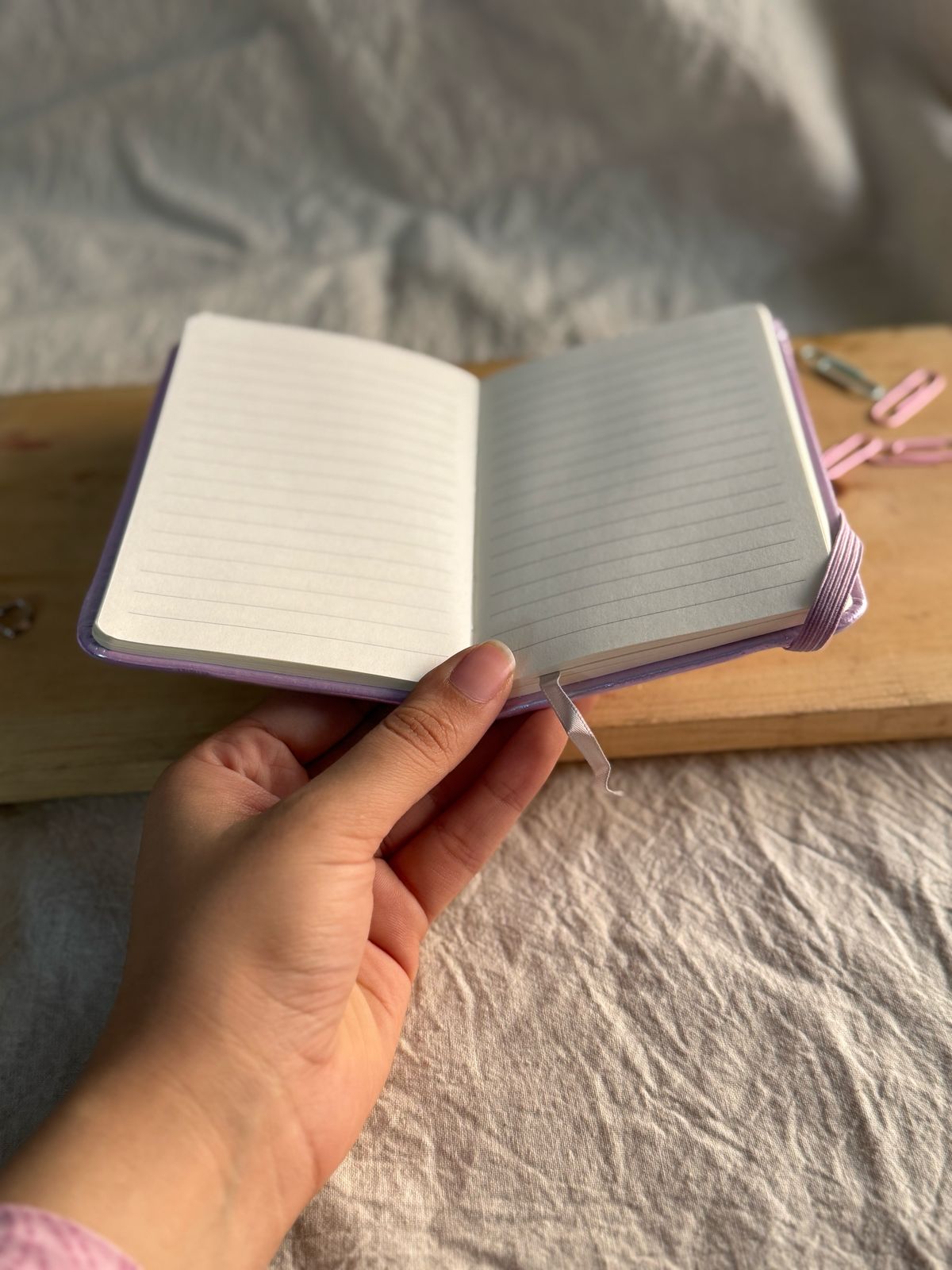 Shiny Holographic Diary – A6-Sized Sparkle