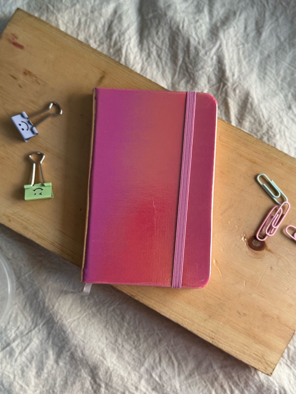 Shiny Holographic Diary – A6-Sized Sparkle