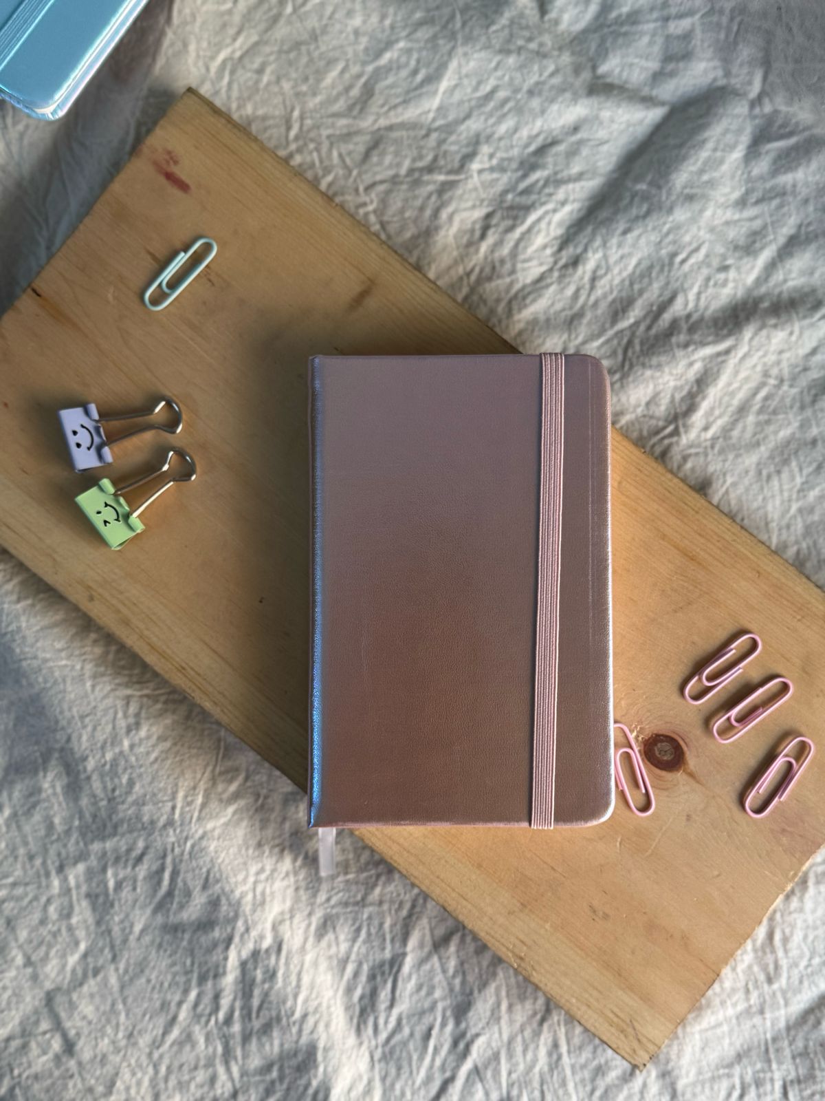 Shiny Holographic Diary – A6-Sized Sparkle