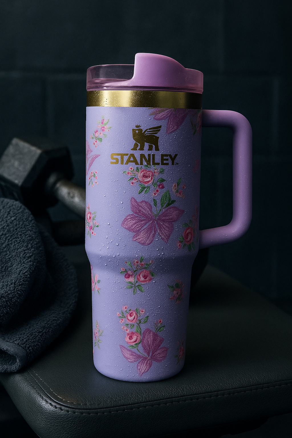 Stanley Floral Tumbler — Hot for Hours, Ice for Longer | Leak-Resistant & Cupholder-Ready
