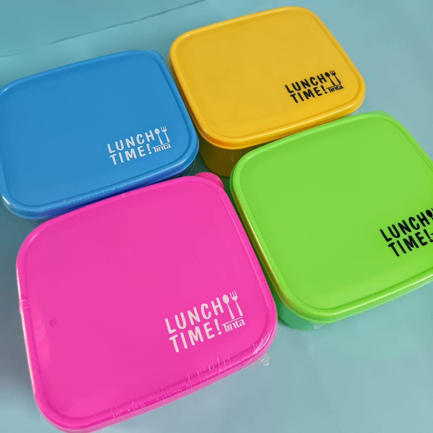 Spacious Square Plastic Lunch Box