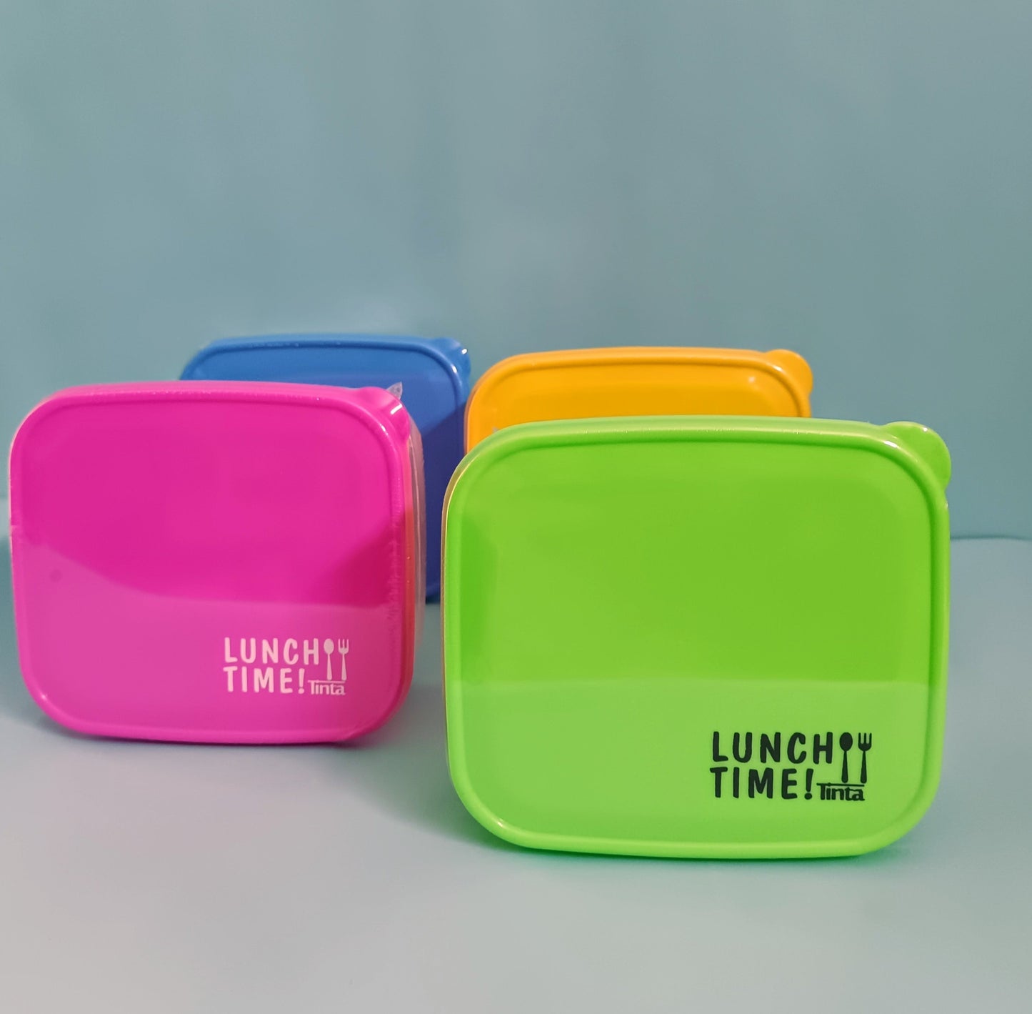 Spacious Square Plastic Lunch Box