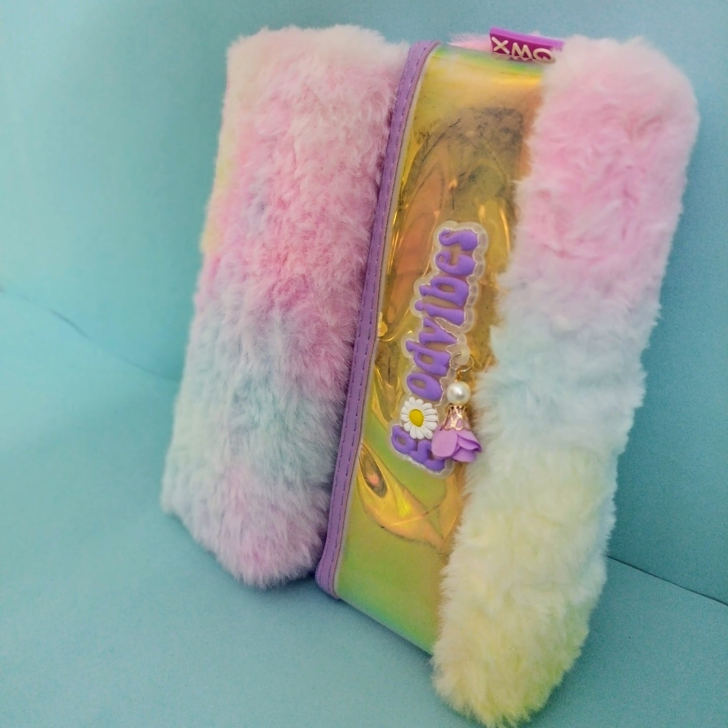 Good Vibes Fur Pencil Case