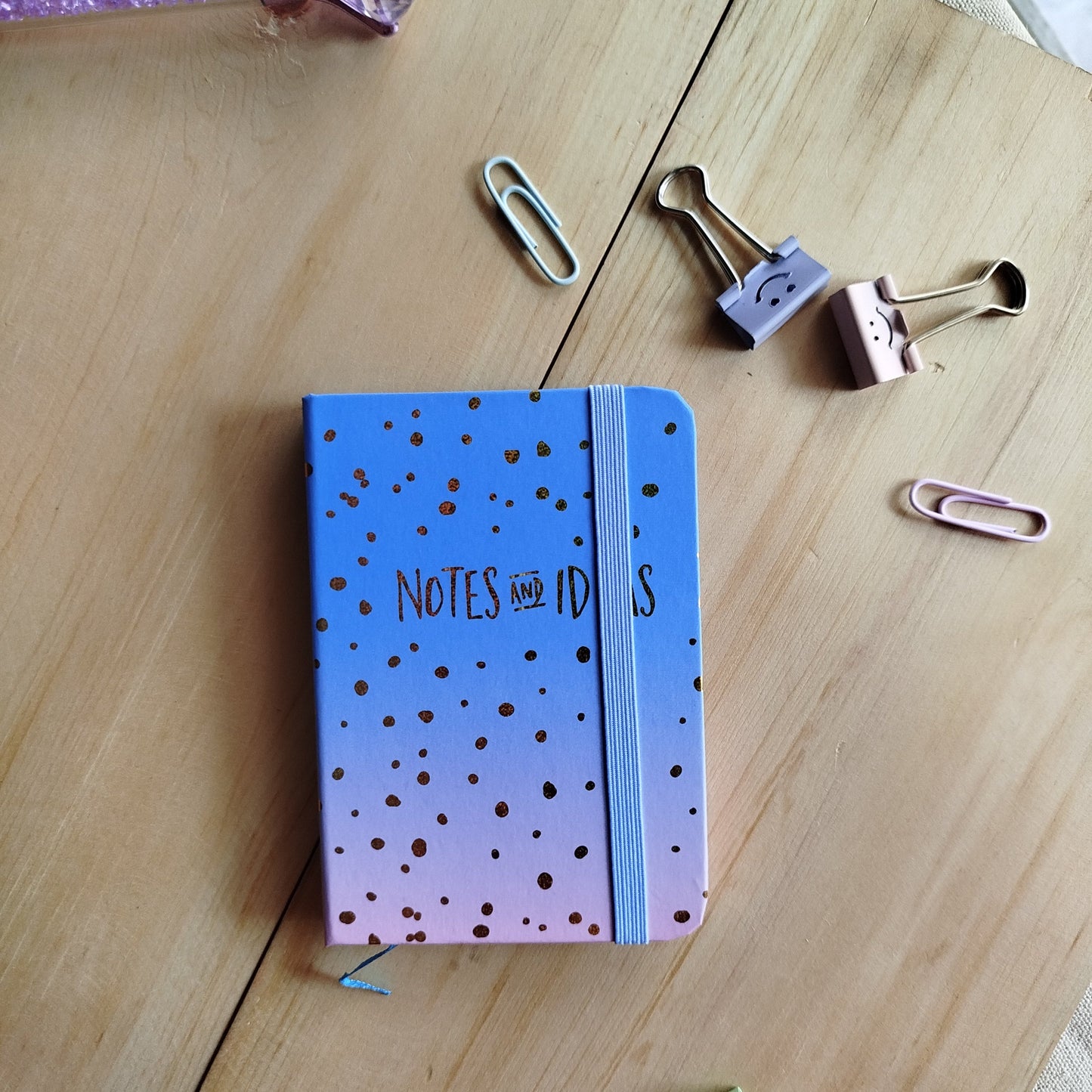 Pocket Sized "Notes and Ideas" Notebook