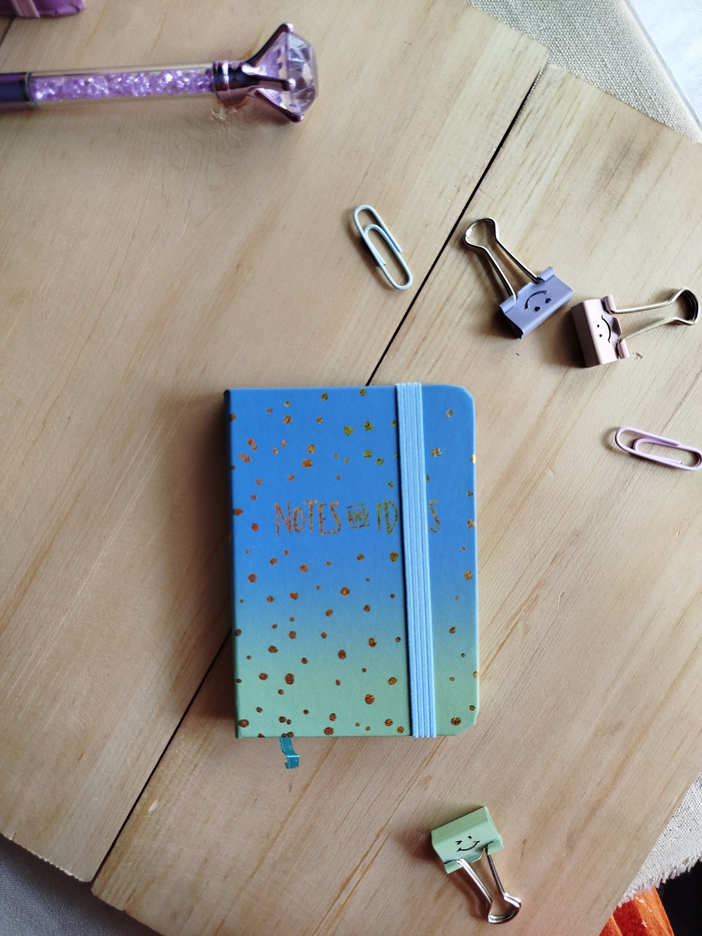 Pocket Sized "Notes and Ideas" Notebook