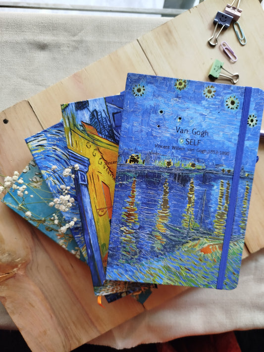 Van Gogh Inspired A5 Sized Diary