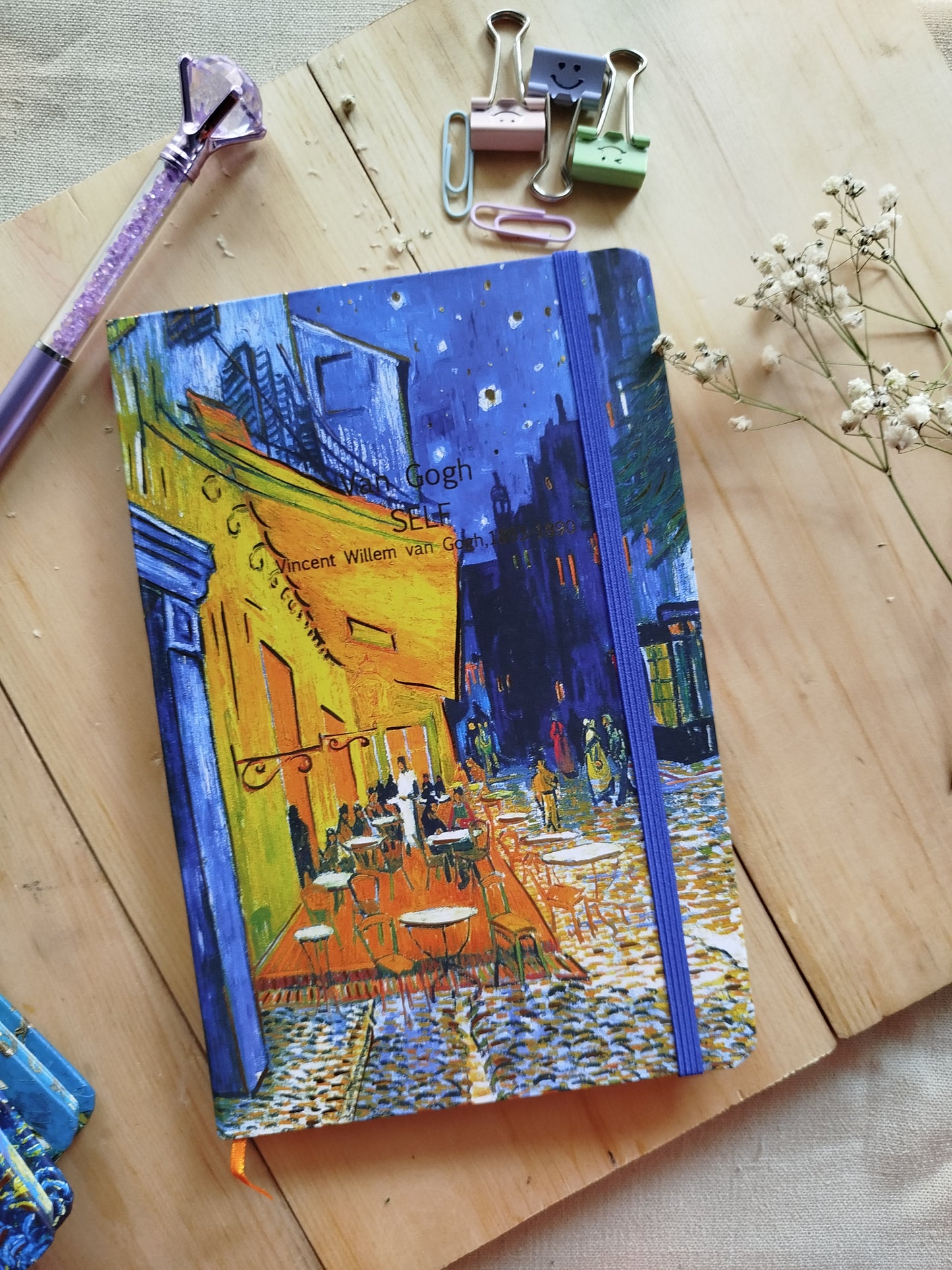 Van Gogh Inspired A5 Sized Diary