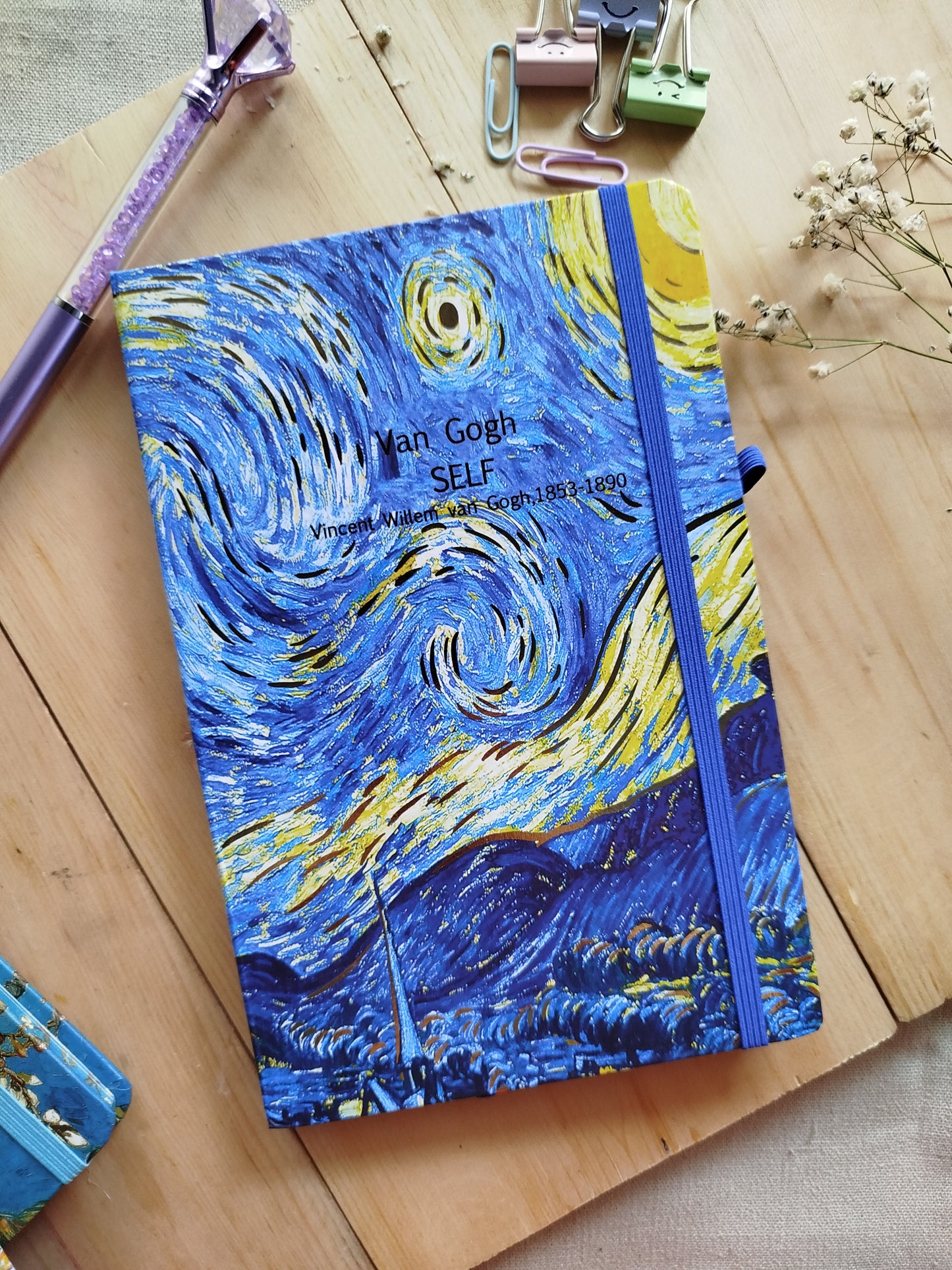 Van Gogh Inspired A5 Sized Diary