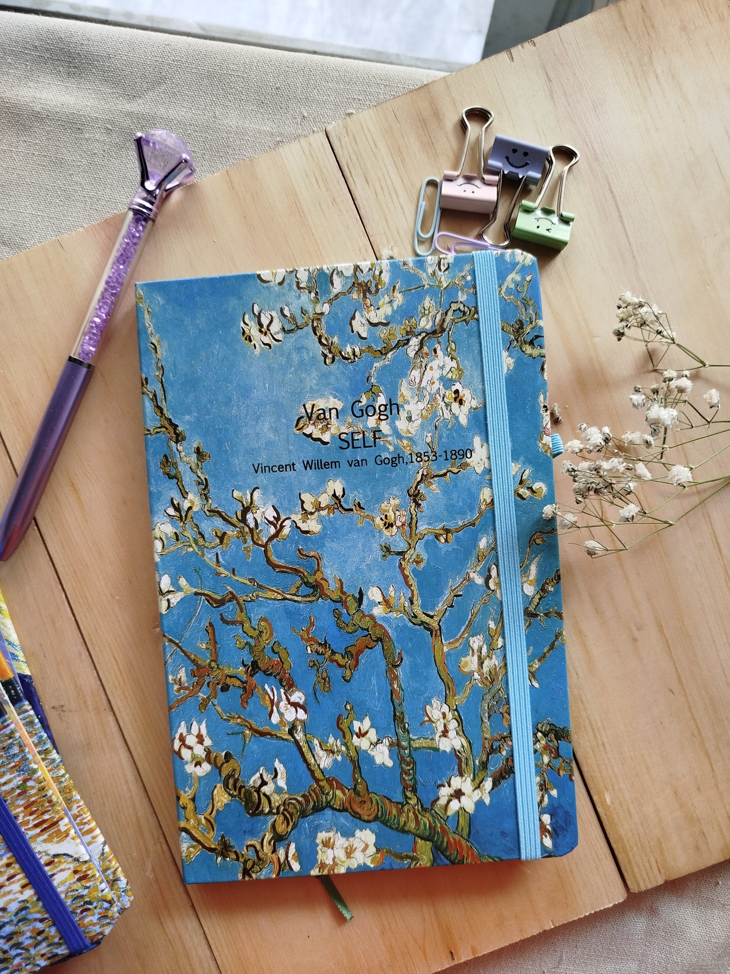 Van Gogh Inspired A5 Sized Diary