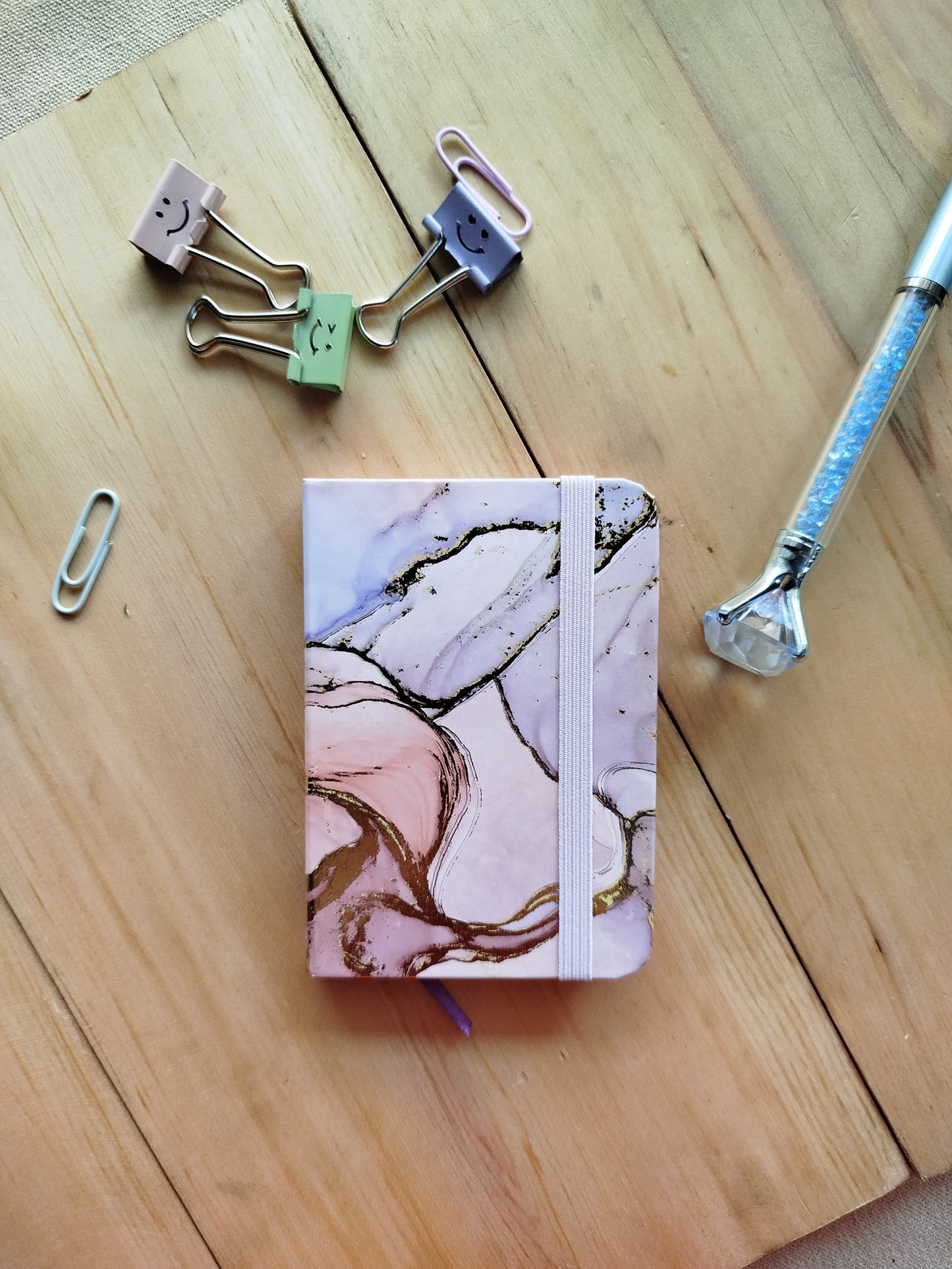 Marble Cover Pocket Sized Diary