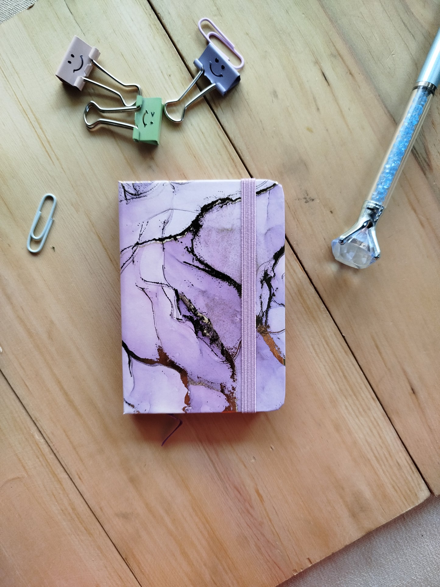 Marble Cover Pocket Sized Diary