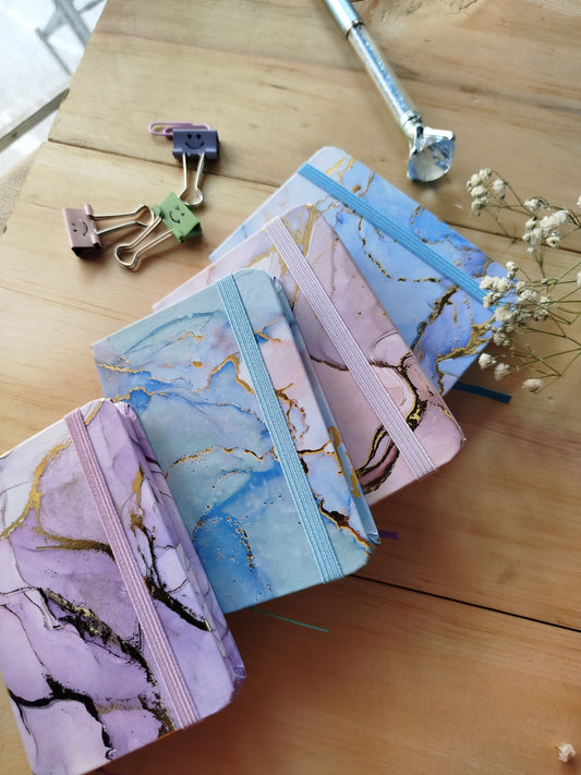 Marble Cover Pocket Sized Diary