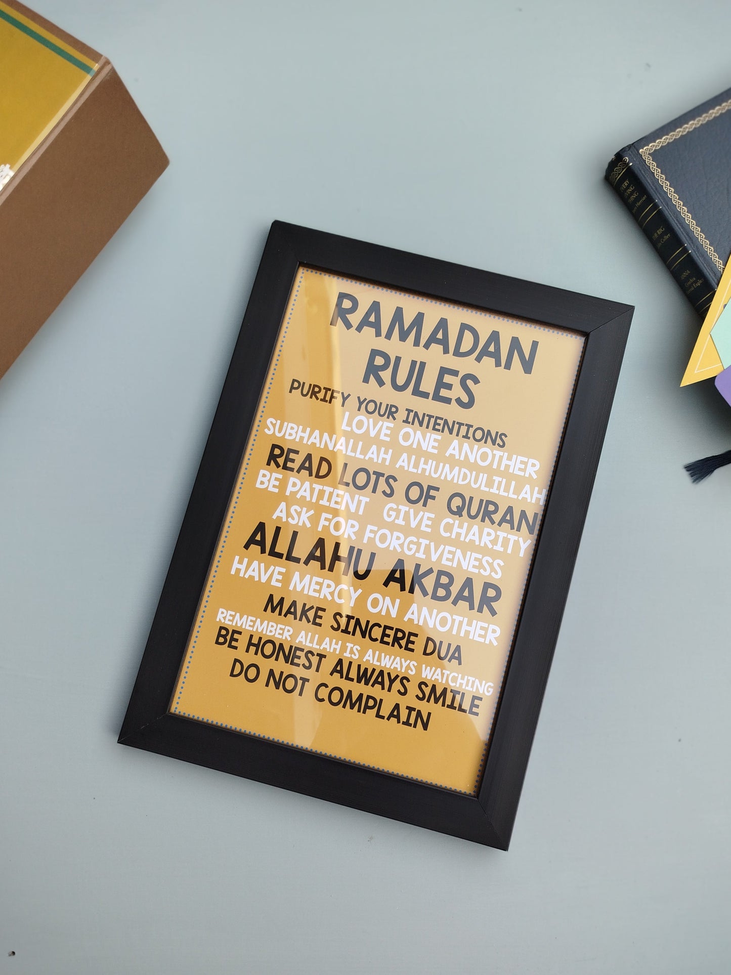 Ramadan Rule Poster/Frame
