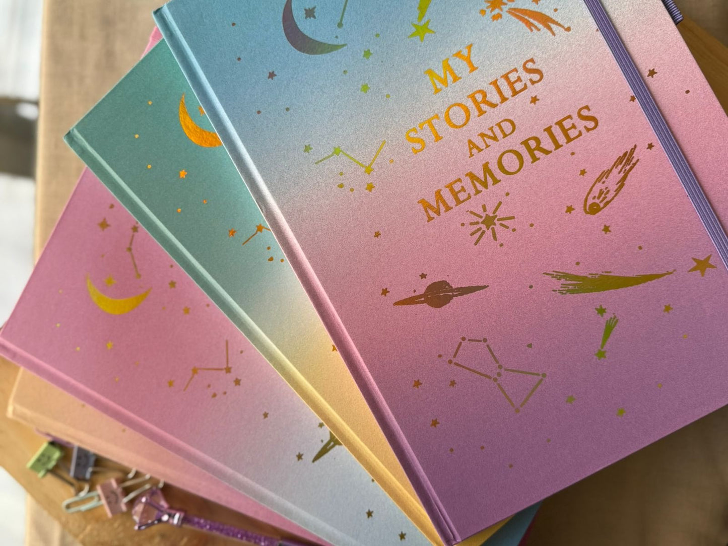 "My Stories and Memories" A4 Notebook