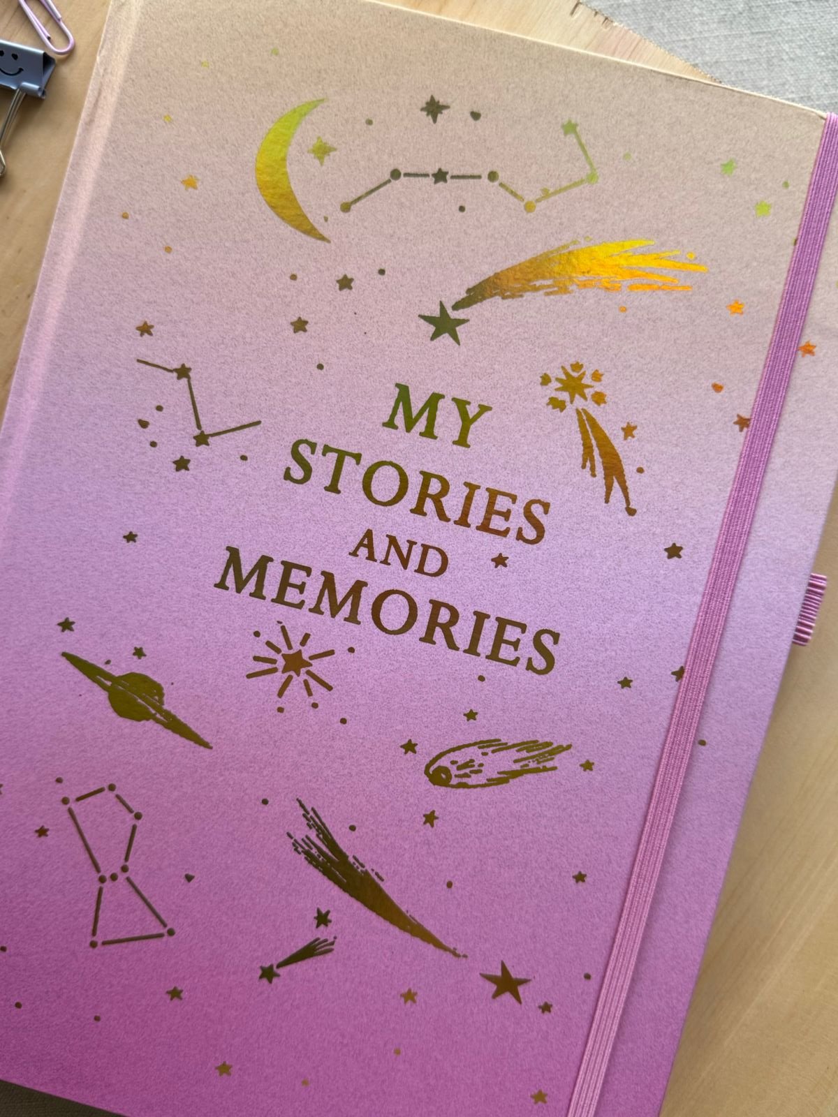 "My Stories and Memories" A4 Notebook