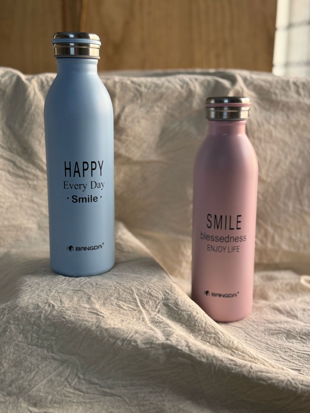 Pastel Stainless Steel Water Bottle – Sip Pretty, Stay Cool
