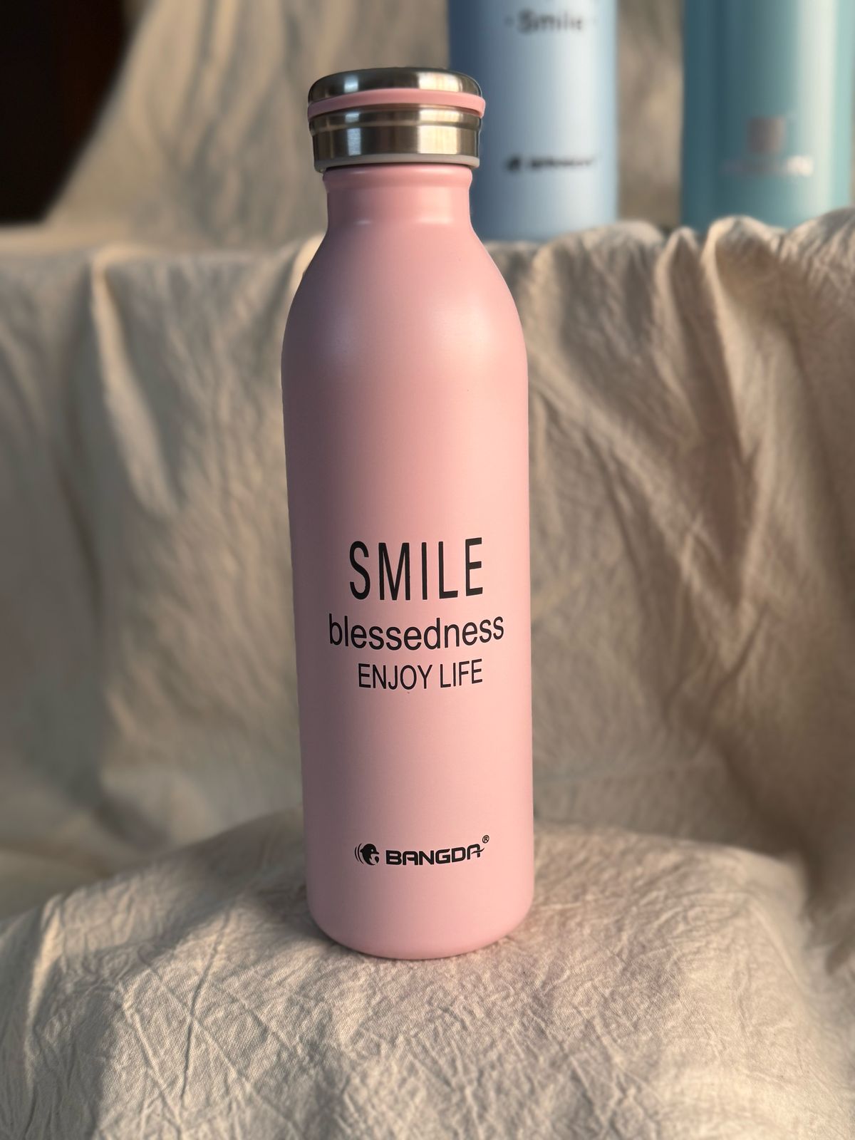 Pastel Stainless Steel Water Bottle – Sip Pretty, Stay Cool