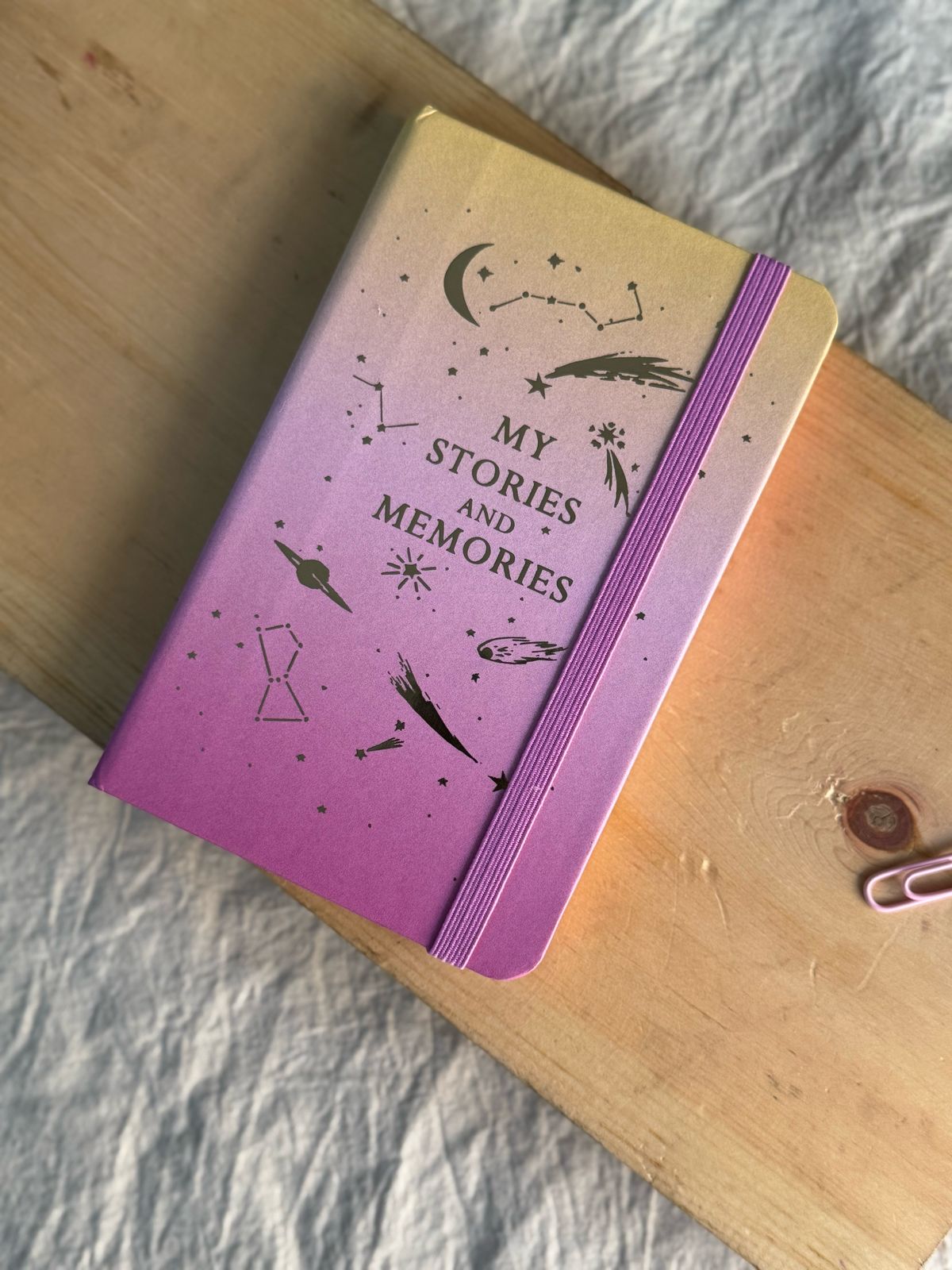 My Memories and Stories Notebook- A6 Sized